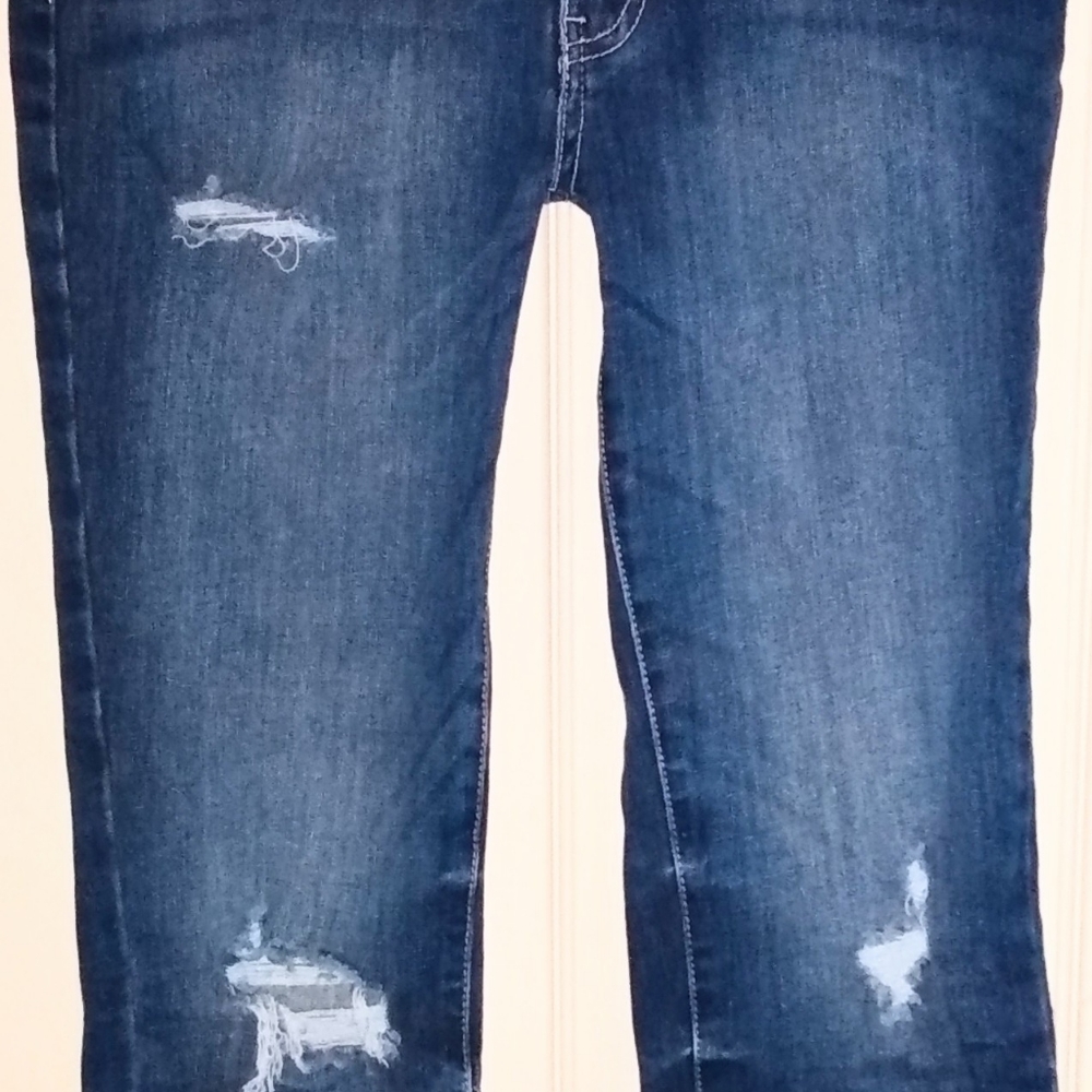 Kancan women's buckle skinny ankle jeans